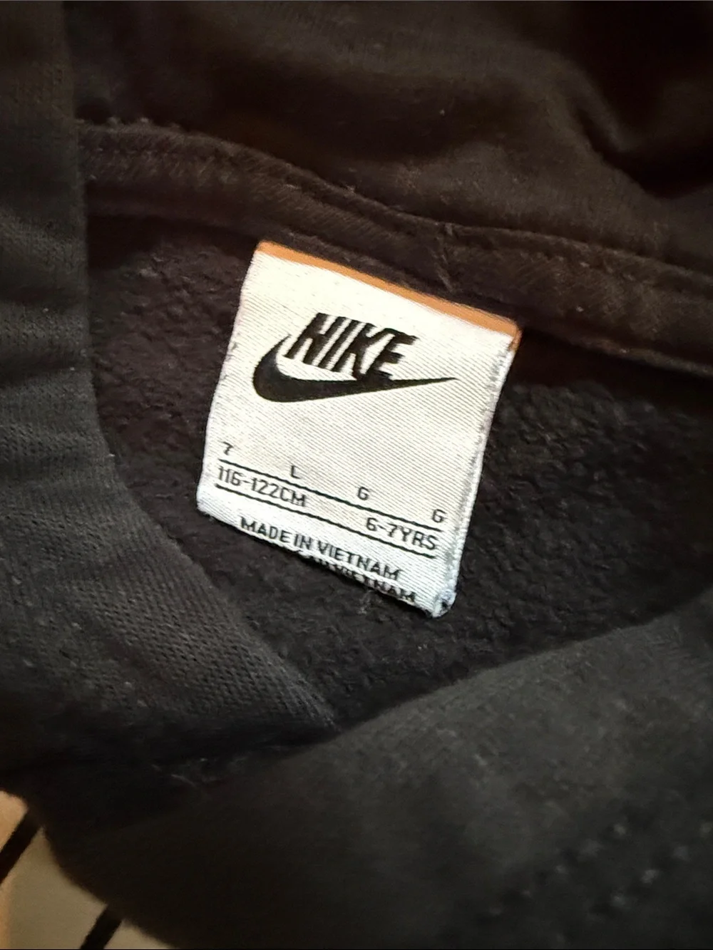🔥Bundle of 3 Nike Kids Sweater Hoodie pullover! Sz 6-7 / S. Gray,Black,Blue.